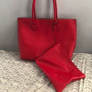 Red Handbag